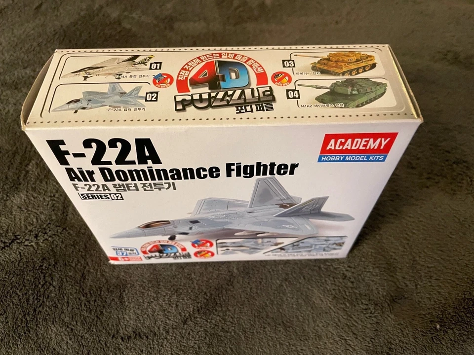 4D Puzzle F-22A Raptor - Image 4 of 4