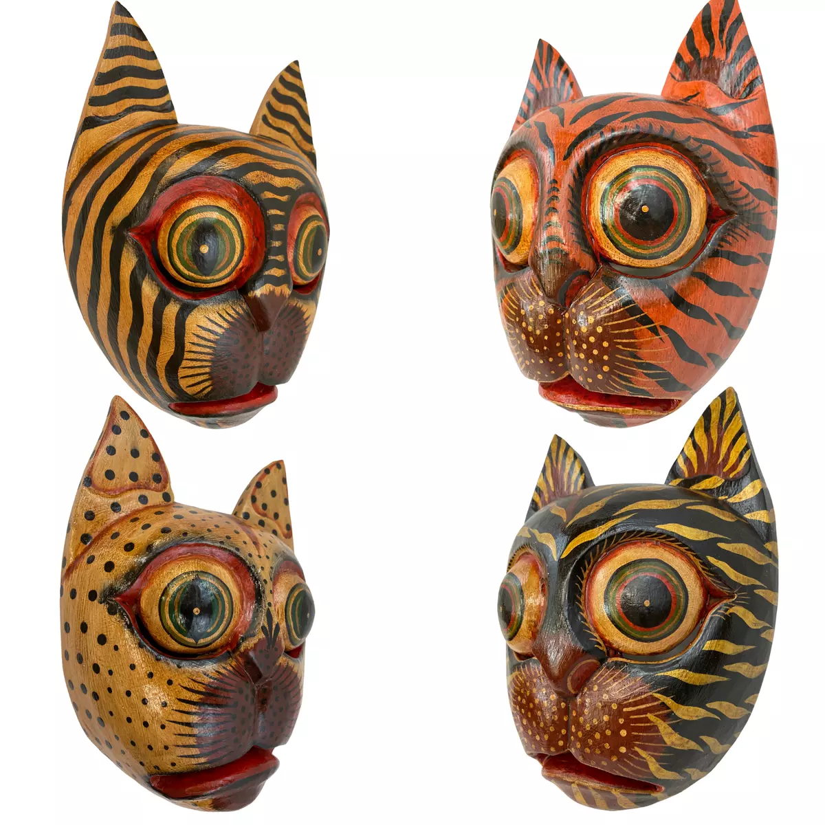 Scaredy Cat Wood Wall Decor