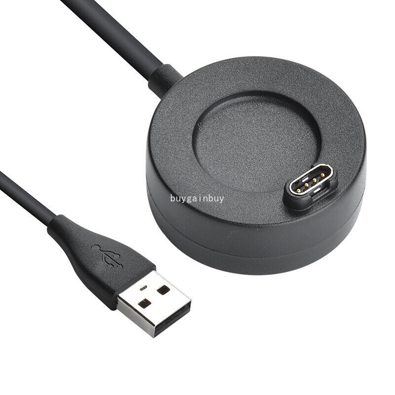 US Universal Charger Charging Dock Cable For Garmin vivoactive