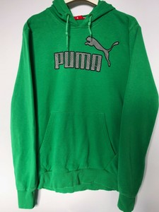 green puma hoodie