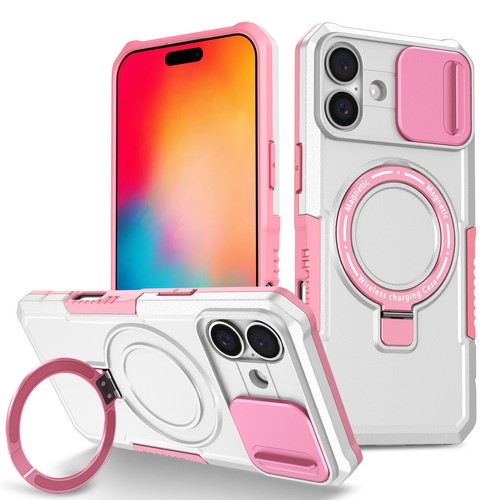 Magnetic Mag safe Ring Stand Case Lens Cover For iPhone 15 16 Pro Max 14 13 12 - 第 88/117 張圖片