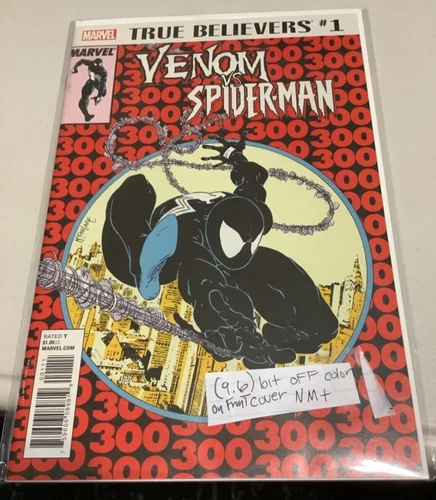 TRUE BELIEVERS VENOM VS Amazing SPIDER-MAN #300 MARVEL NM+CGC it