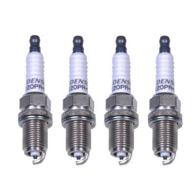 for Chevrolet Dodge Mazda Set Of 4 Spark Plugs Denso Regular Resistor K20PR U11