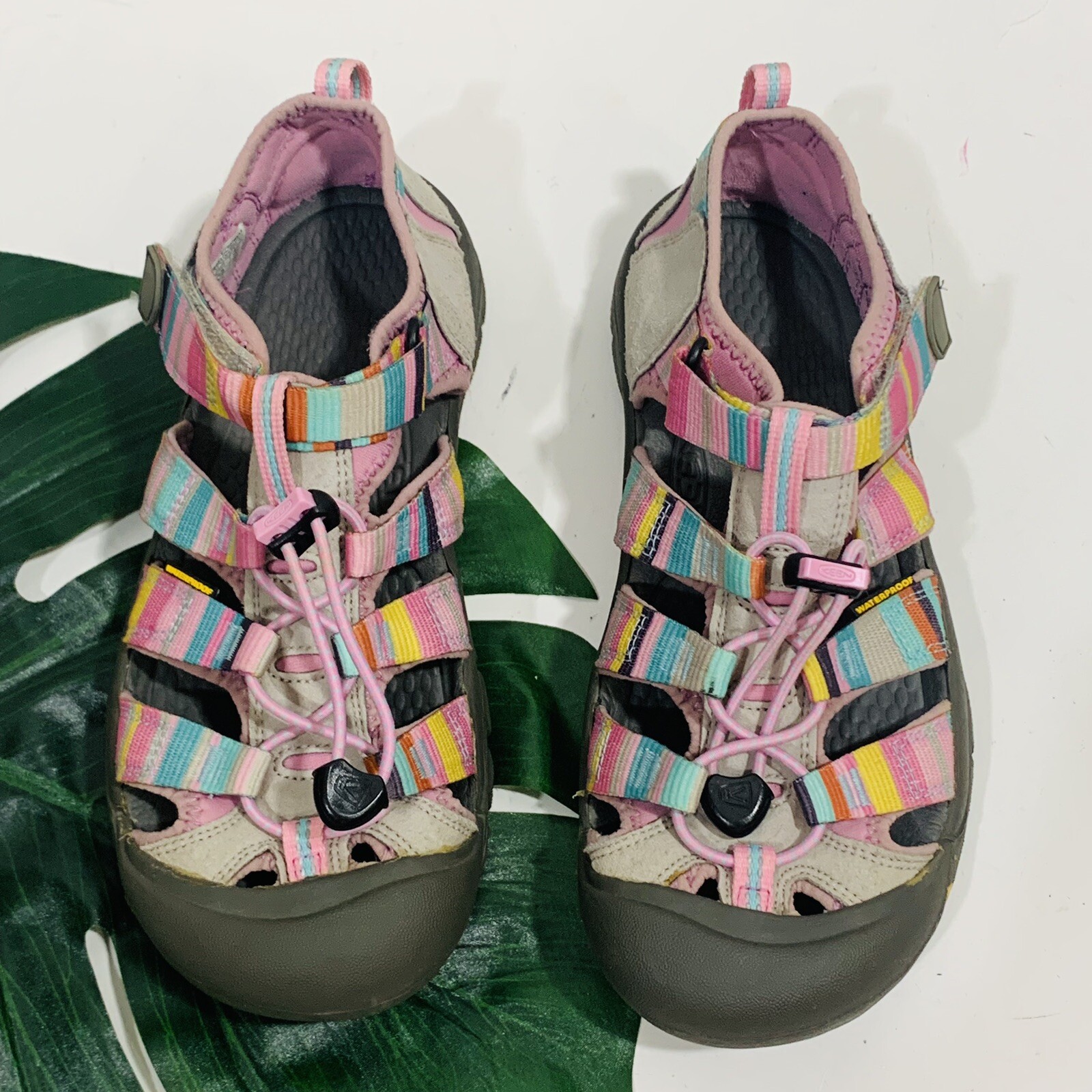 Scarpe sandali KEEN colorate impermeabili naturali da trekking Bunjee taglia 5 donna