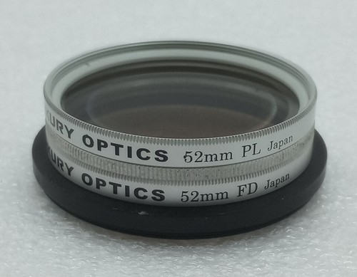 Merkury Optics Set ~ 52mm Filter Lenses • FD & PL w/Case & Cover - Picture 7 of 10