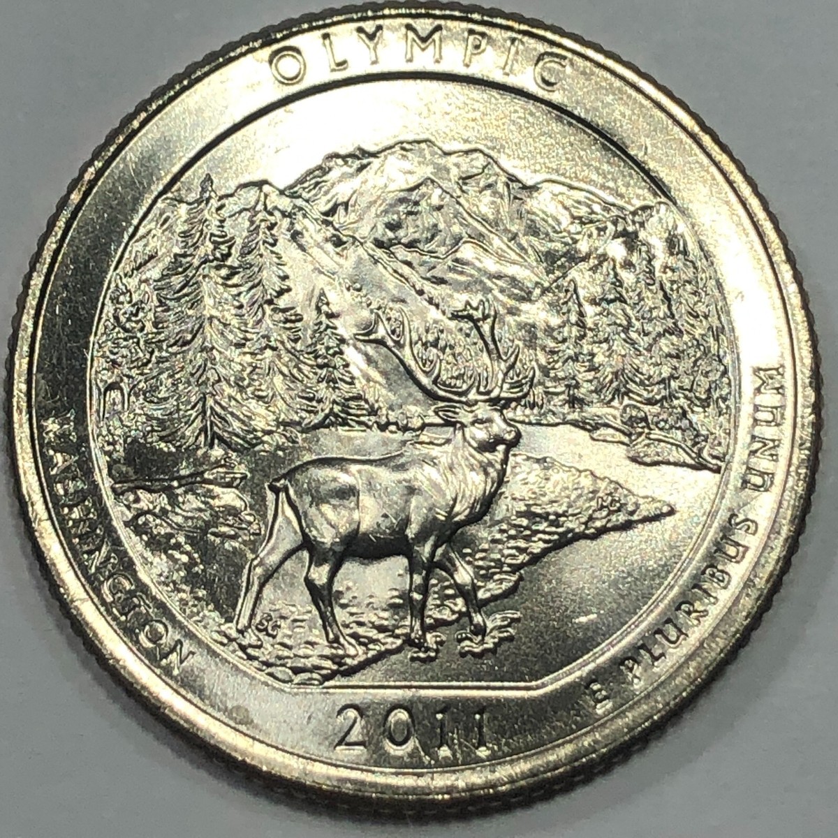 米国◆◆2011-P ワシントン (ATB6) クォーター硬貨100枚バッグ◆◆ 2011 P - Olympic National Park ATB Quarter Dollar Coin | eBay