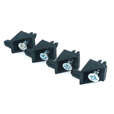 4 x IKEA 139199 (115344, 101558) BLACK Shelf Support Pins (PAX, KOMPLEMENT)