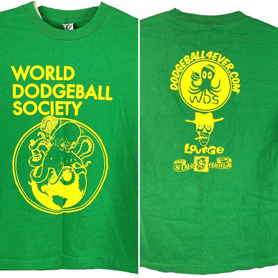 World Dodgeball Society Mens T-Shirt size Small Drunk Octopus WDS SoCal League