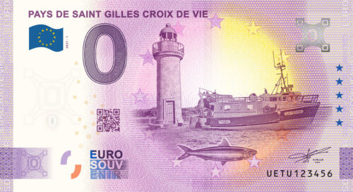 Billet 0 Euro --- FRA 85 - UETU 2021-1 - Pays de Saint Gilles Croix de Vie - Photo 1/1
