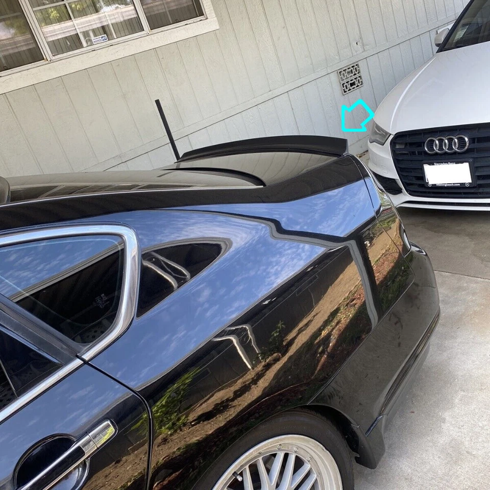 284B Rear Duckbill Trunk Spoiler Wing Fits 2006~2010 Infiniti M35x M45x Sedan - Изображение 4 из 4