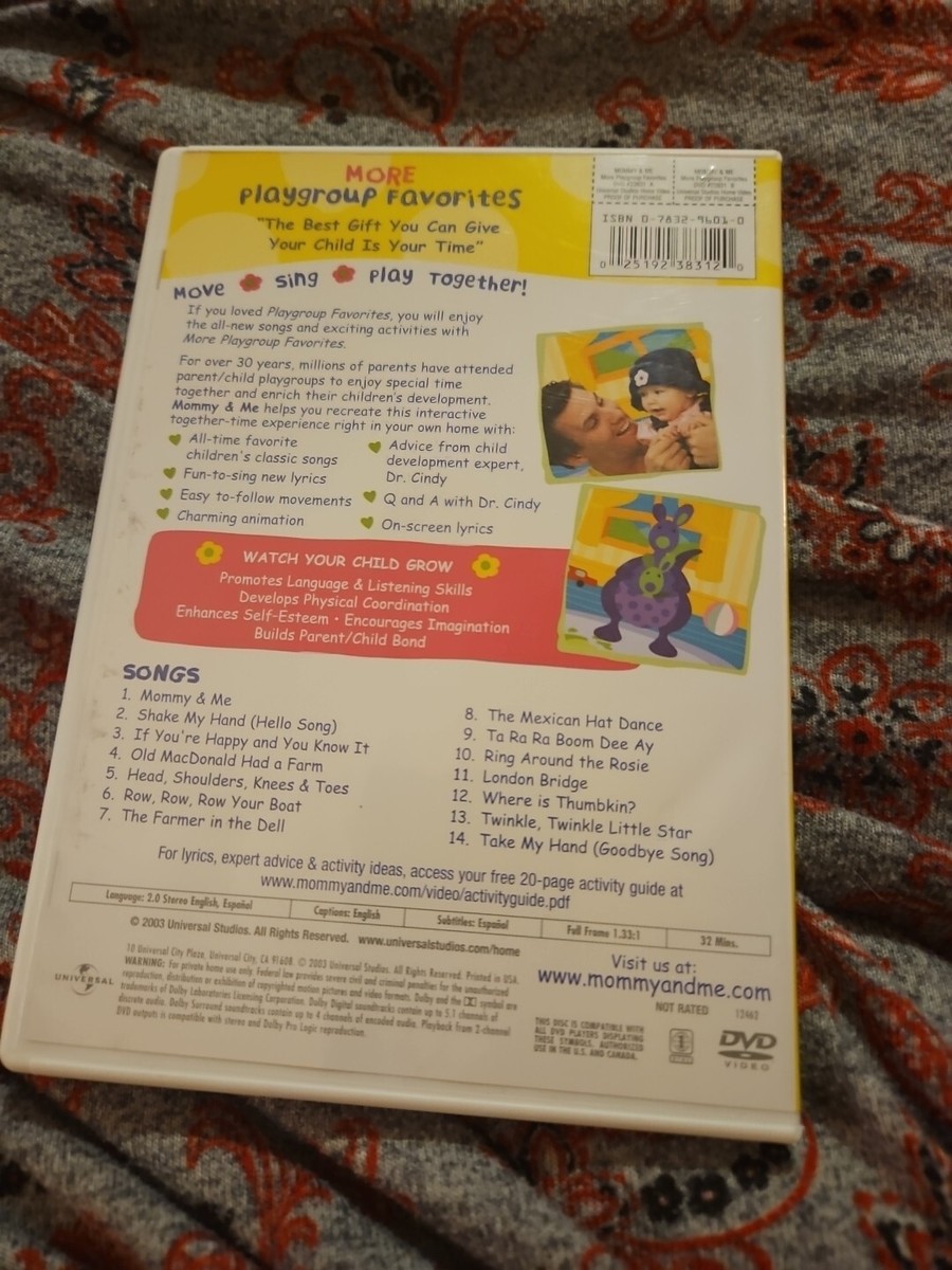 (未使用･未開封品)Mommy &amp; Me: More Playgroup Favorites [DVD] Mommy & Me: More Playgroup Favorites DVD - (Children 6