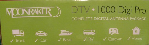 DTV-1000 Exterior Digital PRO TV Antena 12-24v con Amplificador de Bajo Ruido MOONRAKER - Imagen 5 de 5