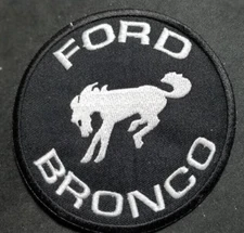 Ford Bronco Emblem Patch new size approx 3"