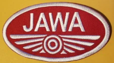 Jawa Motorcycle Embroidered Patch worldwide approx. 2.25 x 4"