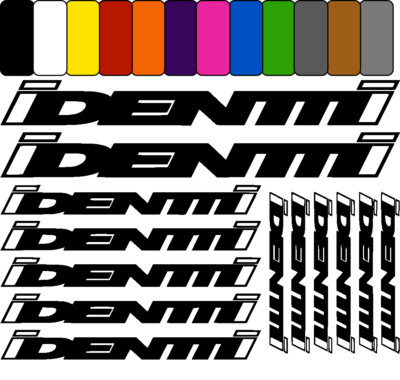 IDENTTI aufkleber sticker fahrrad bicycle