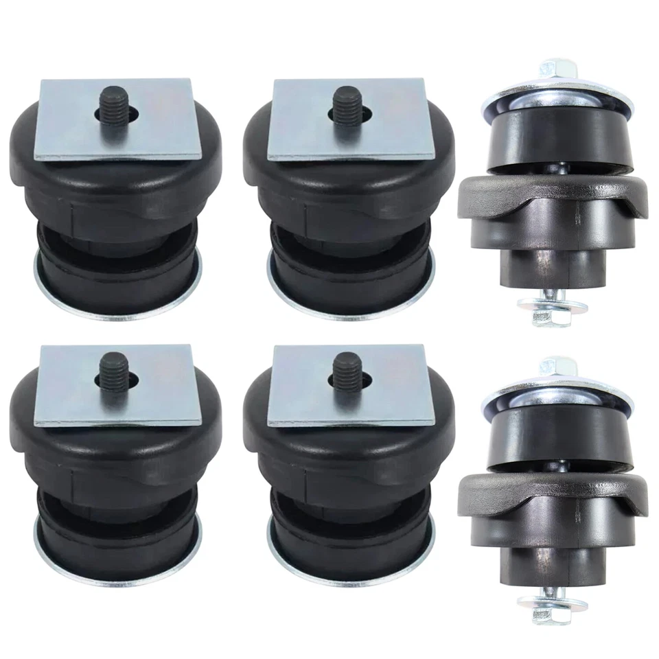 For 81-83 Chevrolet GMC Pickup Body Mounting Set Standard Cab Fleetside - Изображение 2 из 4