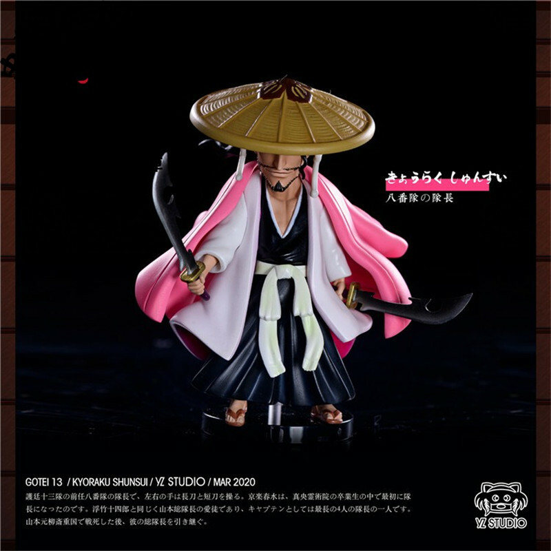 BLEACH Kyoraku Shunsui YZ Studio Statue Resin Model Figurine Original
