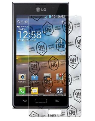 LG Electronics P705 Optimus L7 - (1 Stück ) 9H Tempered Panzerfolie - kratzfest 