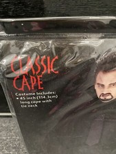 classic black cape costume - UNISEX