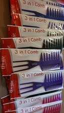 3-IN-1 COMB ASSORTED COLOR FOR 10 PCS WITH FREE SHIPPING