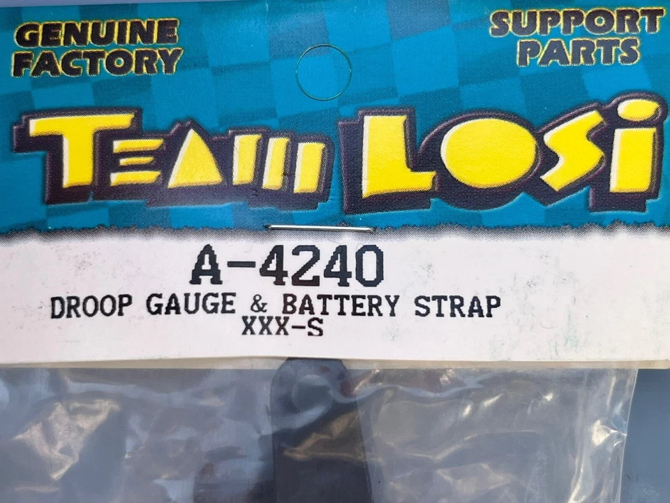 Team Losi A-4240 Losa4240 A4240 4240 Battery Strap Batteriehalter  XXX-S Vintage - Bild 2 von 3
