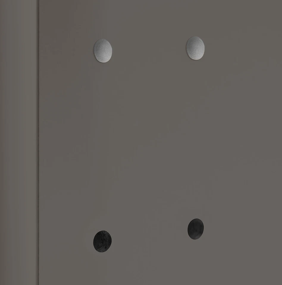 IKEA PAX KOMPLEMENT METOD VARIERA LOCH ABDECKKAPPE GRAU X100 ORIGINAL - NEU - Bild 2 von 2