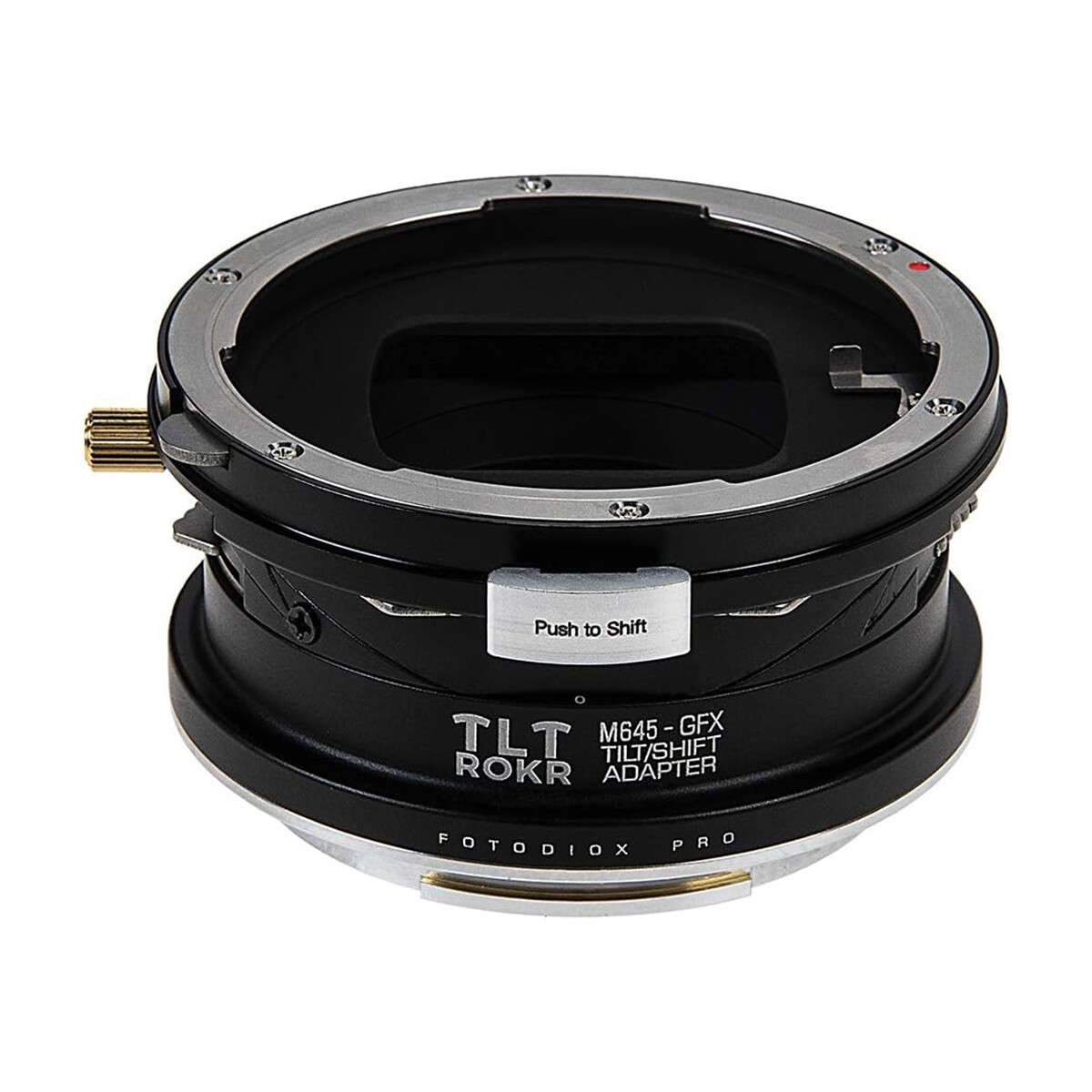 Fotodiox Lens Adapter Tilt Shift Mamiya 645 Lens to Fuji GFX 50R