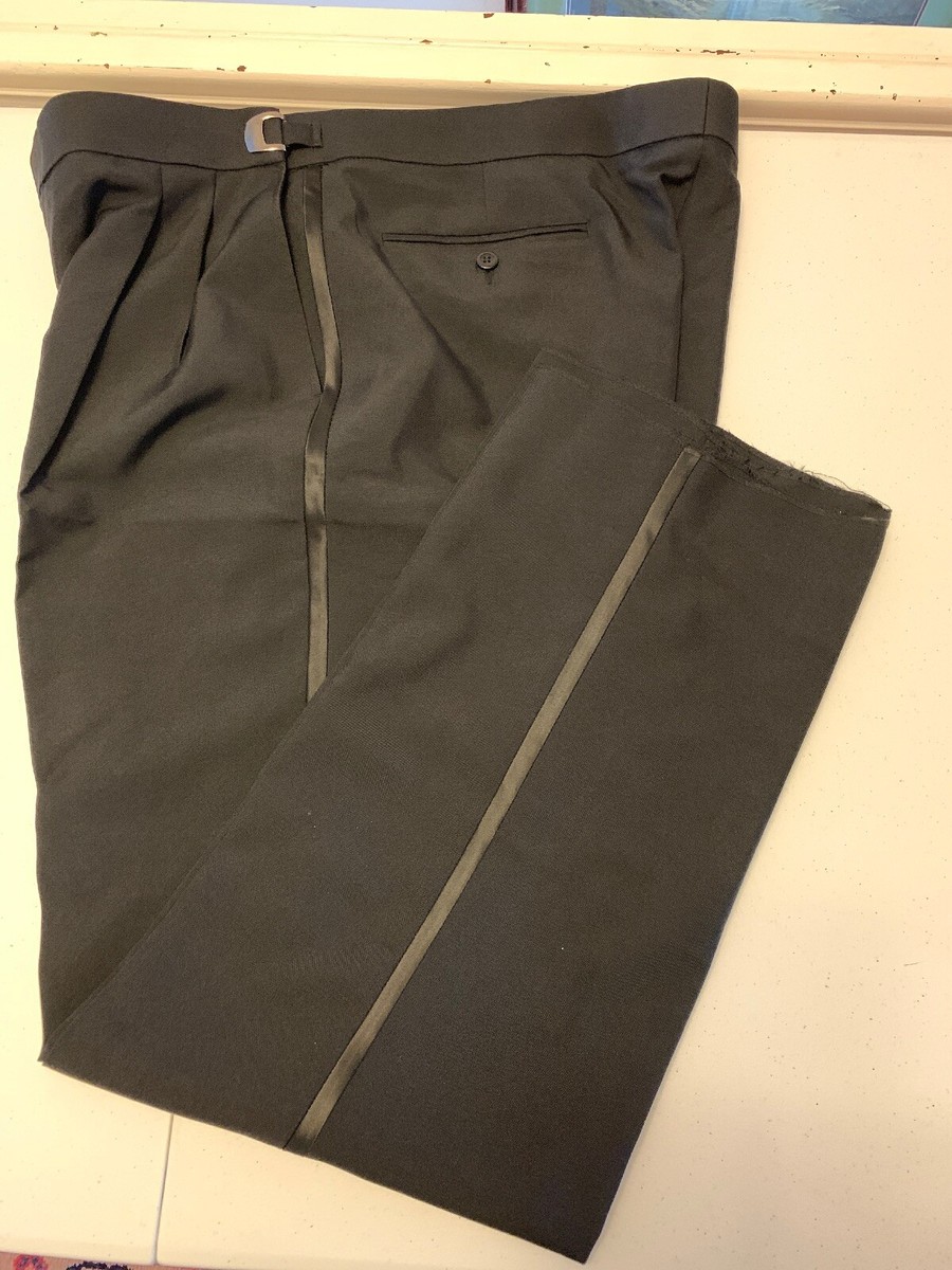 barassi スーツ Barassi Men's Black ClassicTuxedo Size 48R Jacket Pants Adj