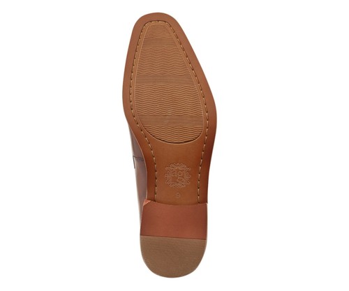 Mocasines formales de cuero genuino verde Asher para hombre sin cordones de doble centavo - Imagen 32 de 32