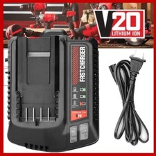 20V Charger For Craftsman V20 Lithium-ion Battery for CMCB201 CMCB202 CMCB203 US