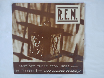 R.E.M. - Can't Get There From Here Promo 12'' EP I.R.S. L33-17004 Ex/VG