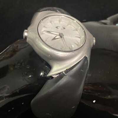 Oakley Crush 2.5 Watch Polished Mother Of Pearl Pink Dial - Ladies