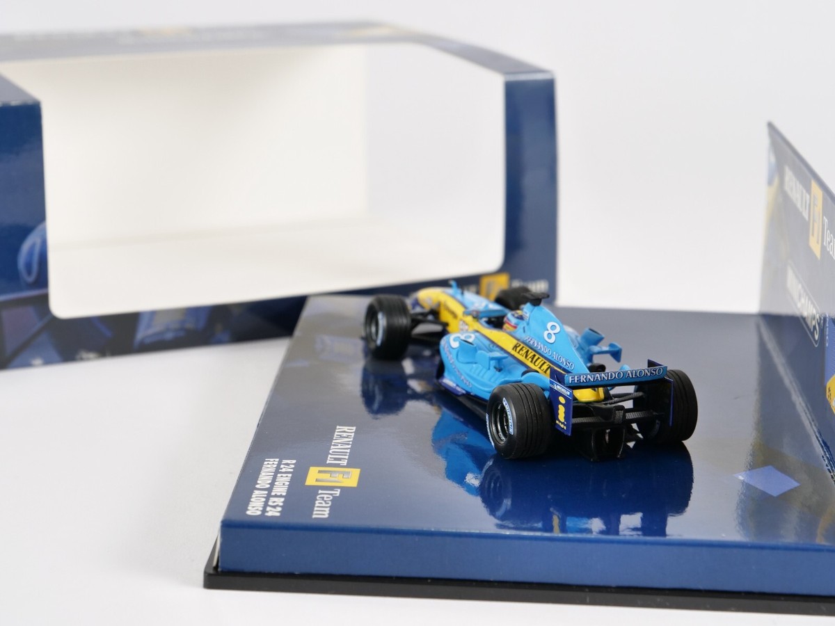 スポーツ 1/43 minichamps Renault F1 R24 F.Alonso 2004 Renault R24 Alonso – formula143