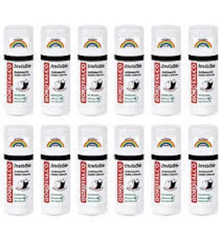 12 x Borotalco Roberts Deodorante stick roll INVISIBLE ANTIMACCHIE offerta lotto