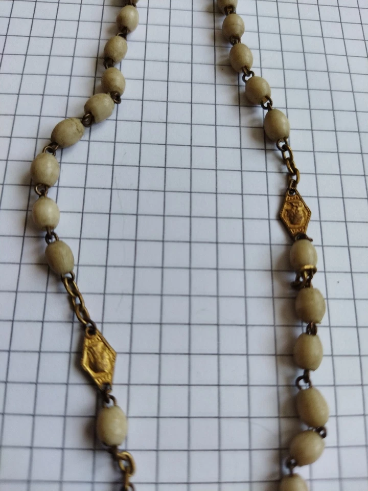 Chapelet ancien 7 douleurs vierge lourdes lot n 2 - Photo 2/4