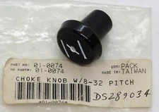 DS-289034 Drag Specialties Black Choke Knob for Harley-Davidson FXE FXS FX FXB