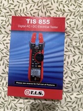Tis 855 200A Digital Open Jaw Clamp Meter Voltage and Continuity Tester