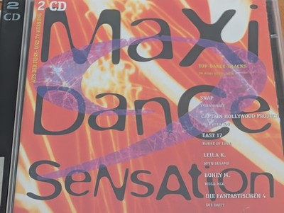 Various Maxi Dance Sensation 9 Doppel CD 1993 Top Dance Tracks in Maxi Versionen