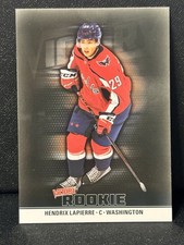 2022 Upper Deck National Hockey Card Hendrix Lapierre Victory Rookie Black V-21. rookie card picture