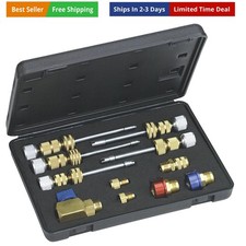 R134a Valve Core Remover/Installer Kit   Works Under Pressure   Covers Standa...