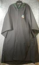 Universal Studios Harry Potter Slytherin Robe Black Green Unisex
