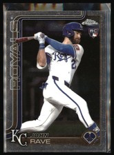 2025 Topps Chrome Update John Rave RC #USC136 Kansas City Royals