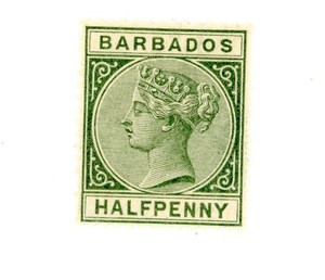 BARBADOS--Individual Stamp Scott #60