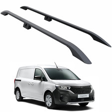 For Nissan Townstar Swb 2021-2025 Roof Side Rails Ultimate Style Alu Black