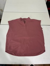 Figs Rafaela Shirt Women  s Small Pink Medical Scrub Top Sleeveless Nurse Health