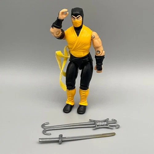 Vintage 1991 Hasbro GI Joe Mortal Kombat Scorpion 3.75" Action Figure Loose