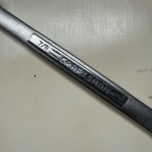 Llave combinada vintage Craftsman 7/8" 12 puntos serie VV 44703 EE. UU. - Imagen 6 de 6