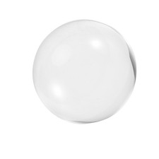 Transparent color Glass Crystal Healing Sphere Photography Props Decor9350