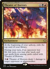 2x Theater of Horrors Starter Commander Decks NM MTG