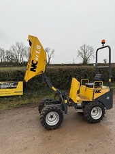 NC 1 Ton Hi Tip Skip Dumper, 566 HOURS! Kubota Thwaites JCB Mecalac